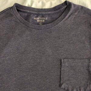 J. Crew Mercantile Slim Broken-In T-shirt Navy